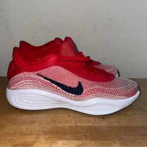 Nike G.T. Hustle Academy Smoke Red Black Trainers Men’s Sneakers Sz 9